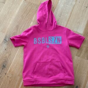 BSBLSZN Kids' Bright Pink Hoodie